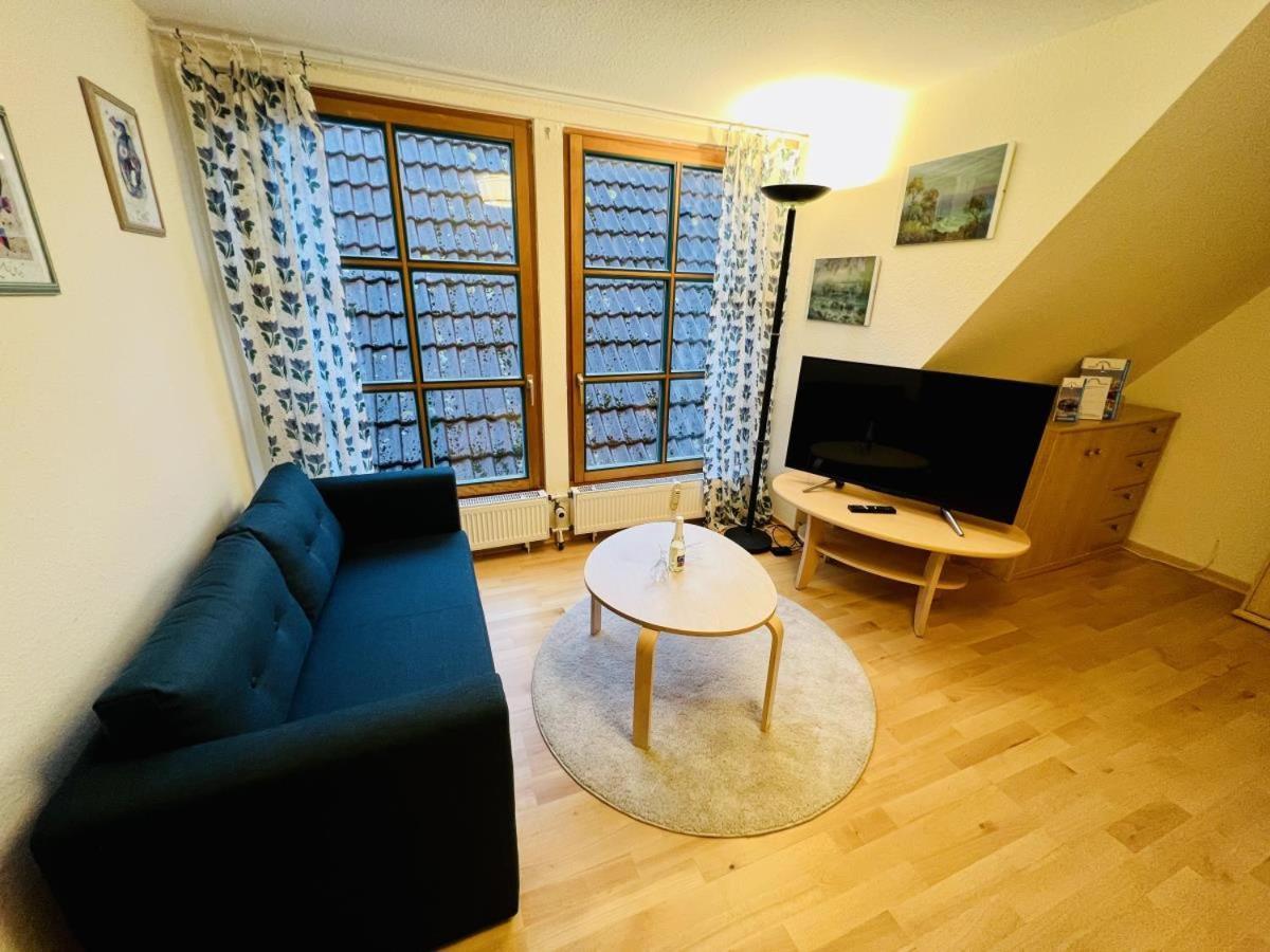 Blaue Tulpe, Balkon Mit Traumblick Apartment Rostock Ngoại thất bức ảnh