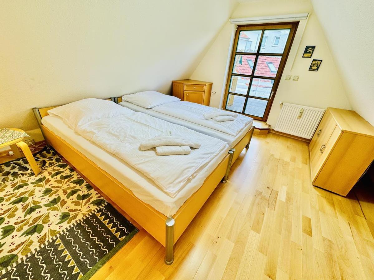Blaue Tulpe, Balkon Mit Traumblick Apartment Rostock Ngoại thất bức ảnh